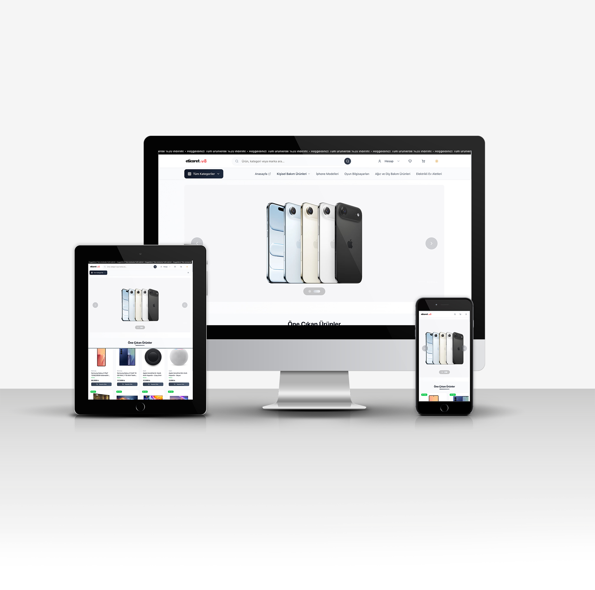 Profesyonel E-Ticaret V8.2